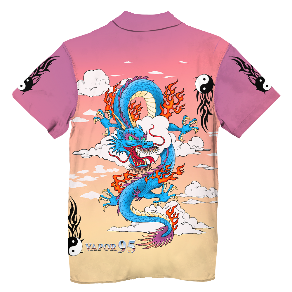 Breathing Fire Hawaiian Shirt