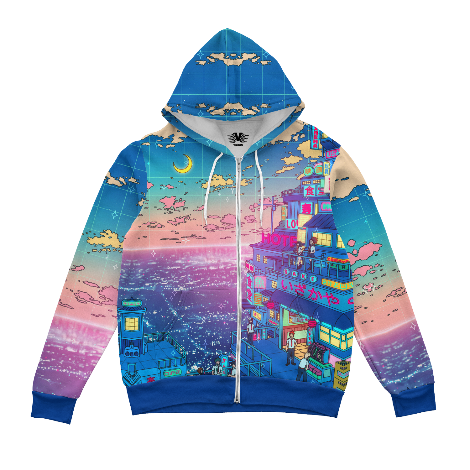 Heroes Vacation Zip Up Hoodie