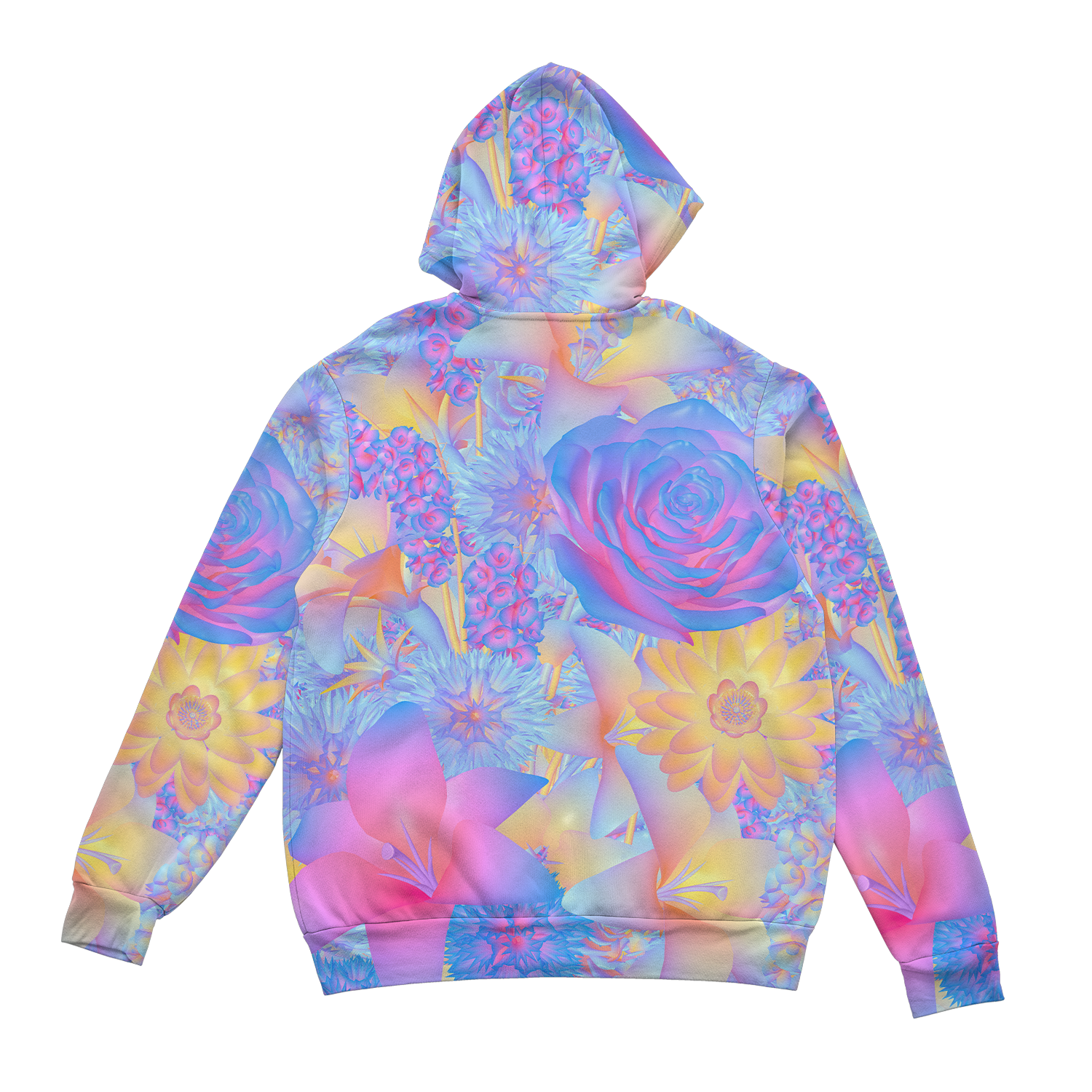 Hyper Blossom Zip Up Hoodie