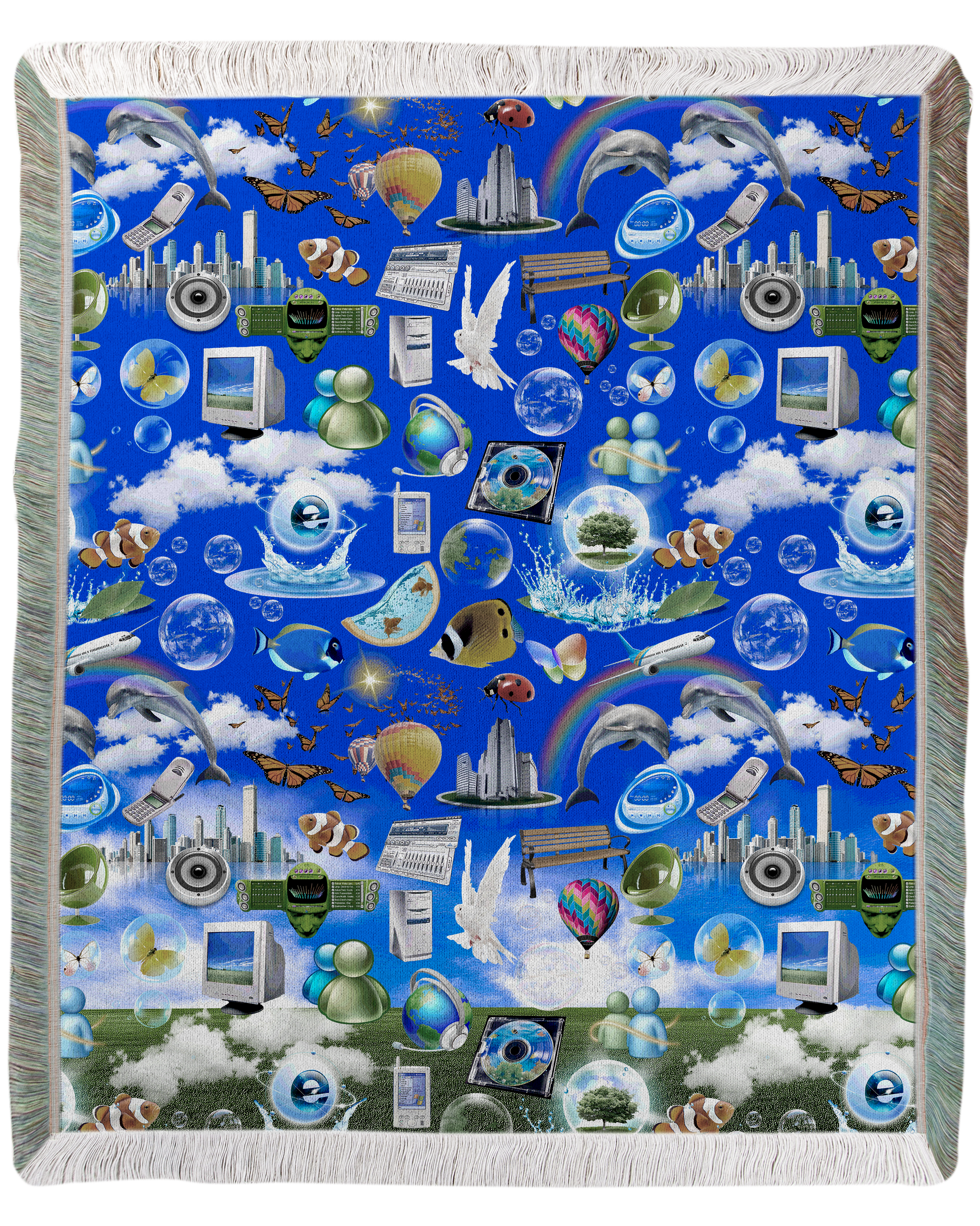 Frutiger Iconic Woven Blanket