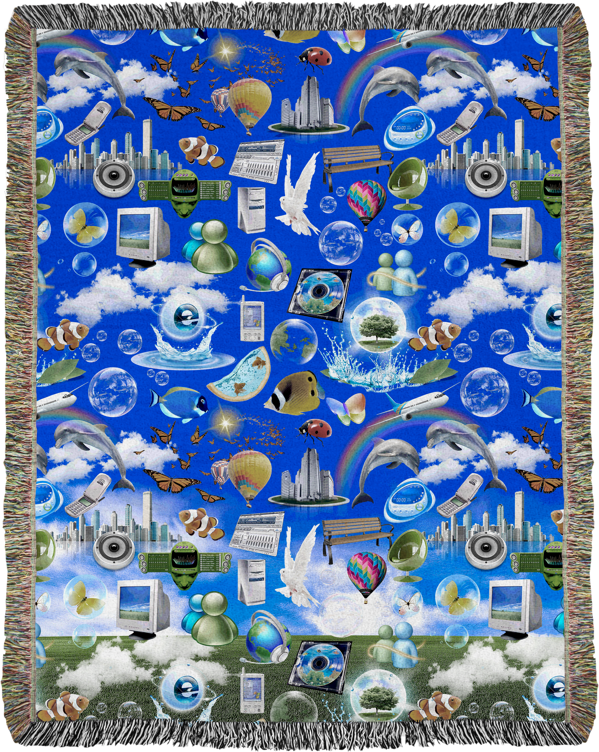 Frutiger Iconic Woven Blanket