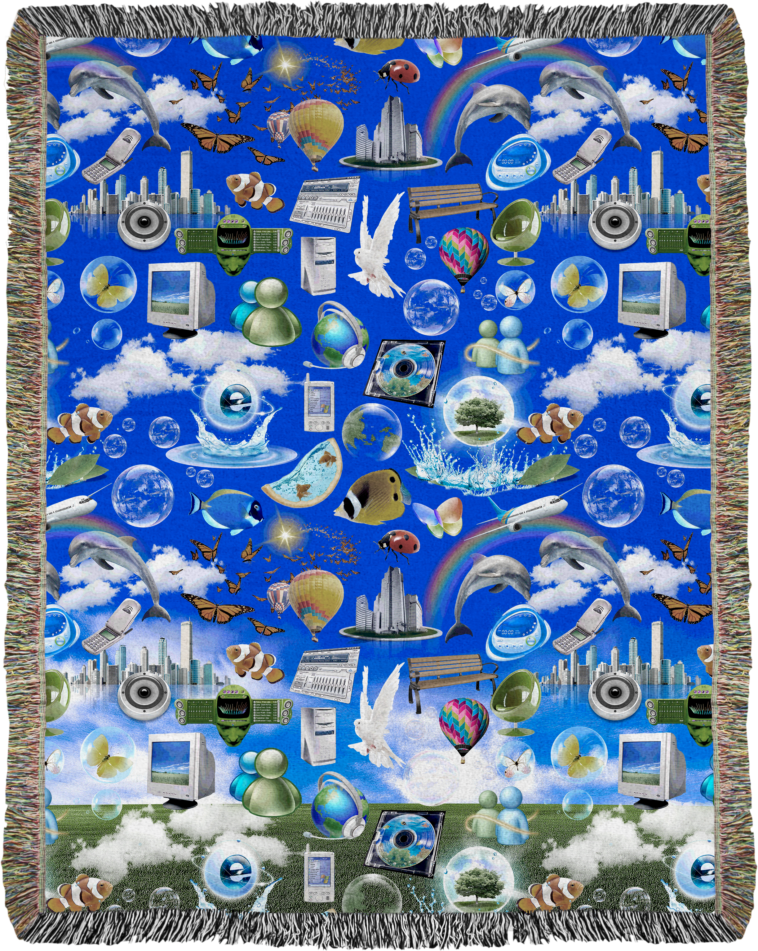 Frutiger Iconic Woven Blanket