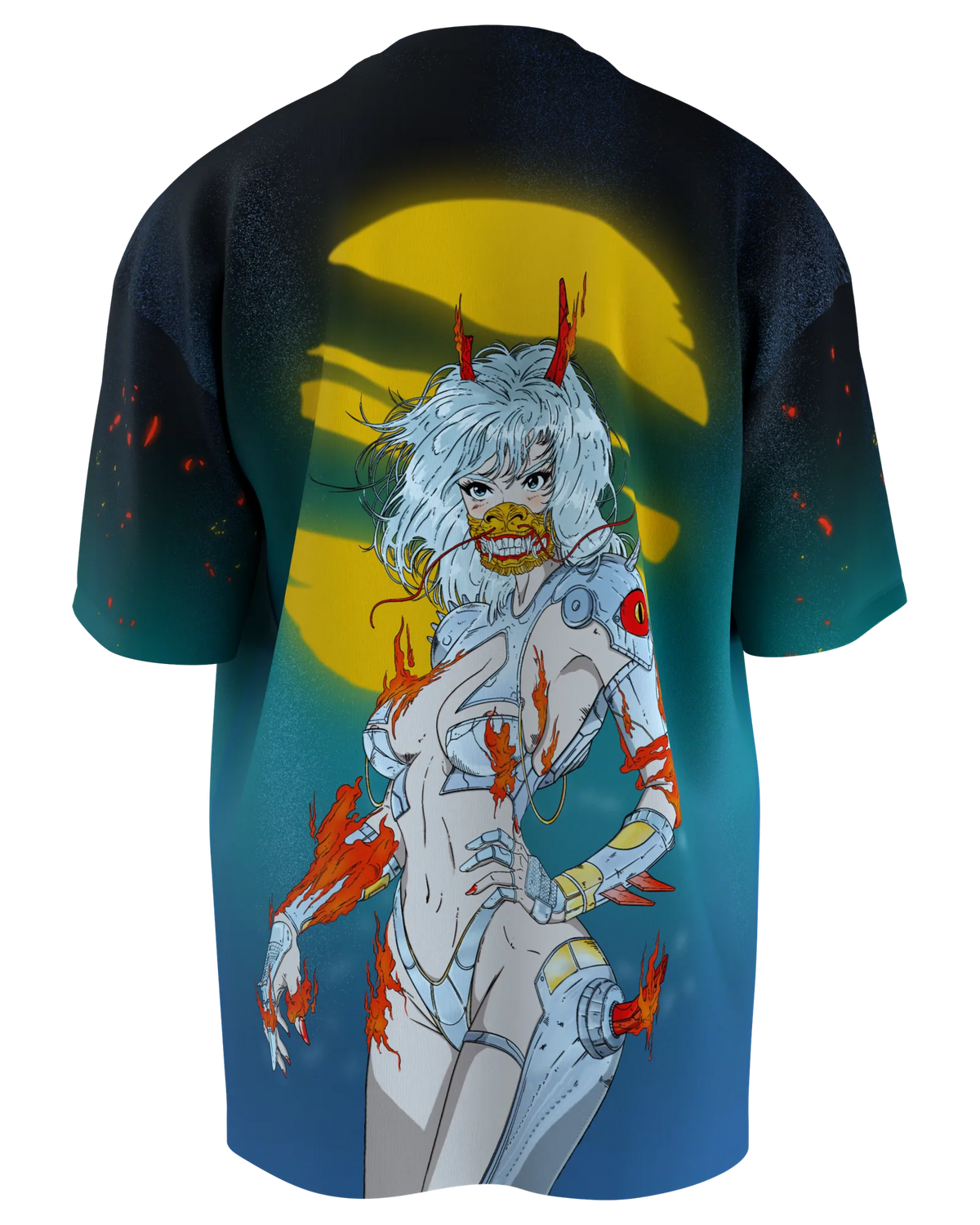 In Flames Tee, back