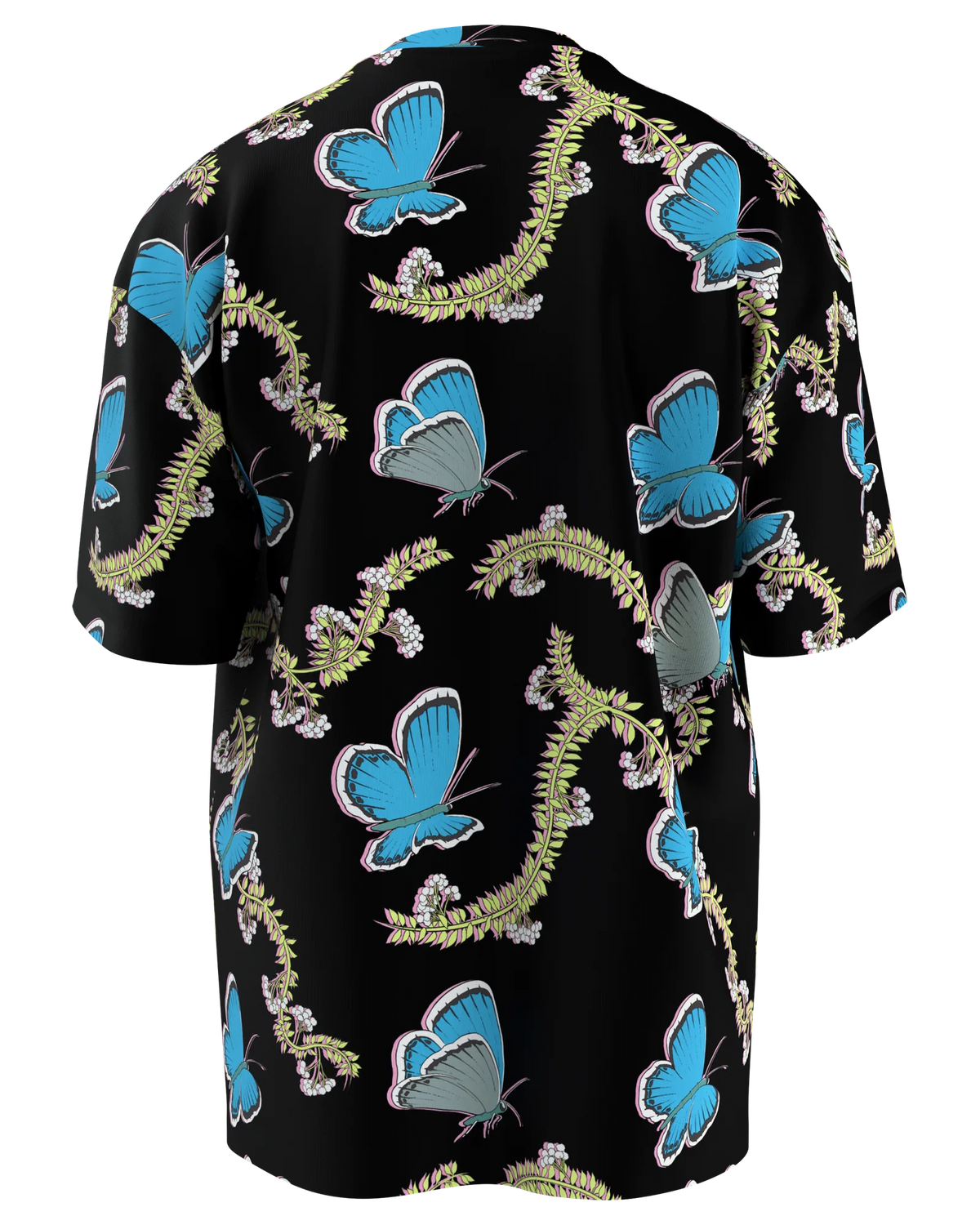In Flight Tee, Black, back