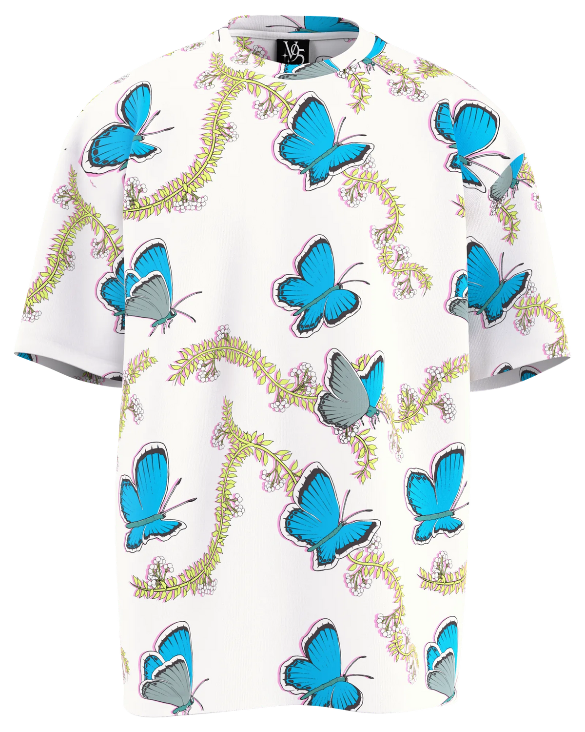 In Flight Tee, White, front