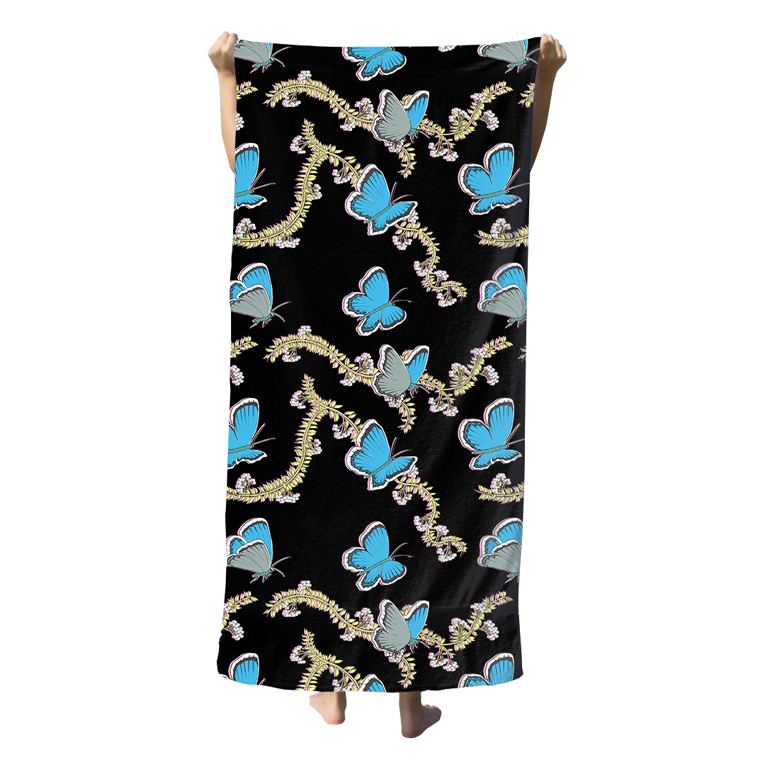 In Flight Beach Towel