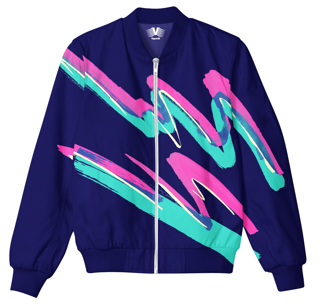 Midnight Ink Bomber Jacket