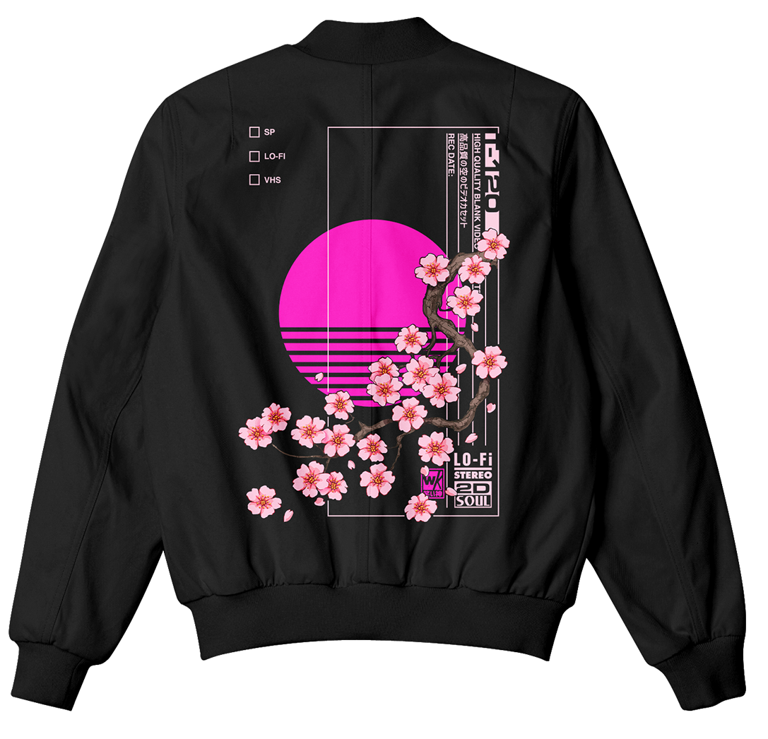 In Perspective Bomber Jacket