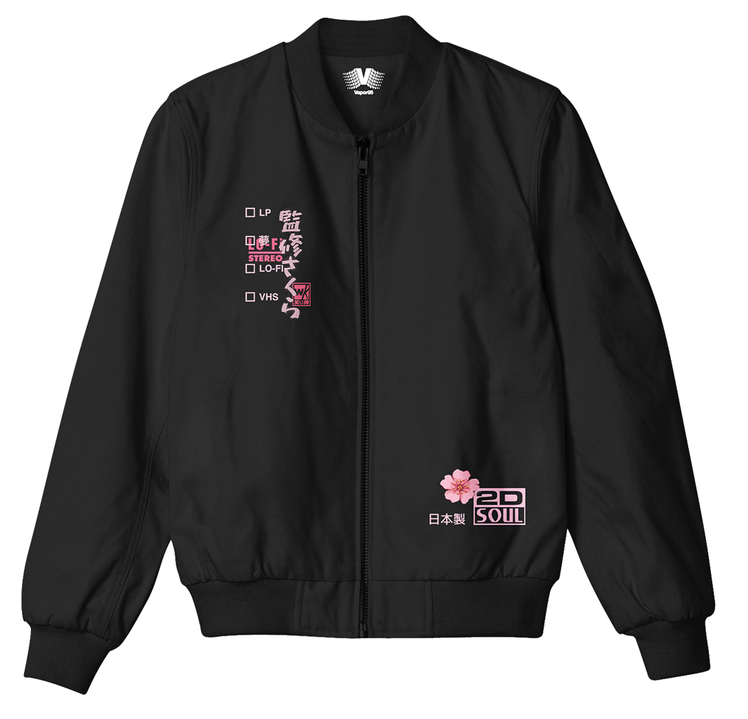 In Perspective Bomber Jacket