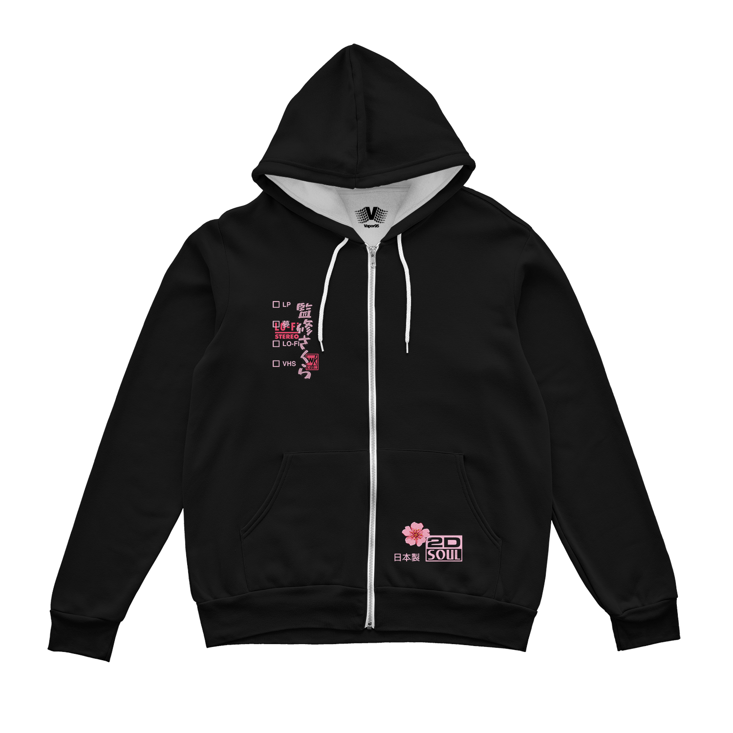 In Perspective Zip Up Hoodie