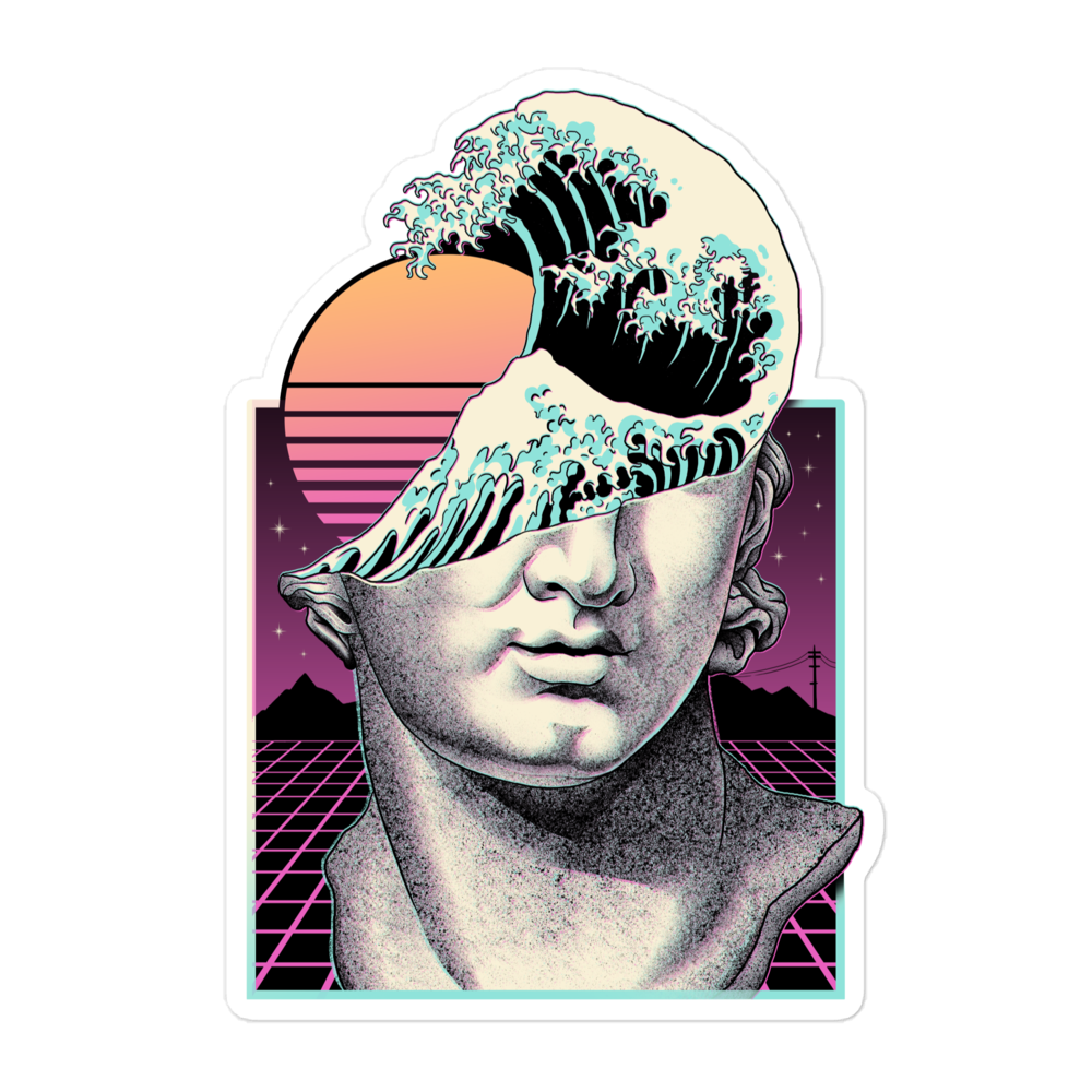 The Aesthetic Mind Sticker – Vapor95