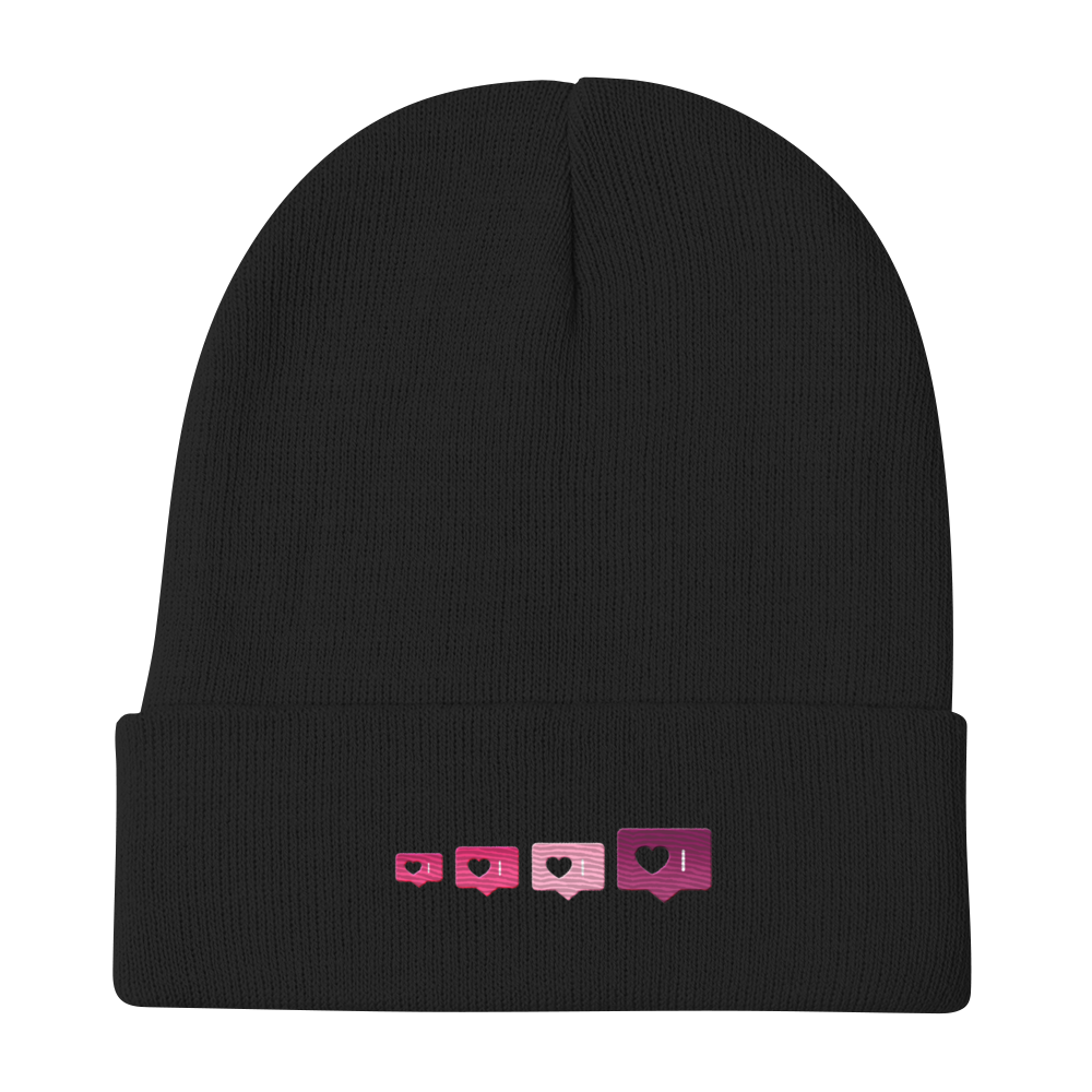 Heart React Beanie