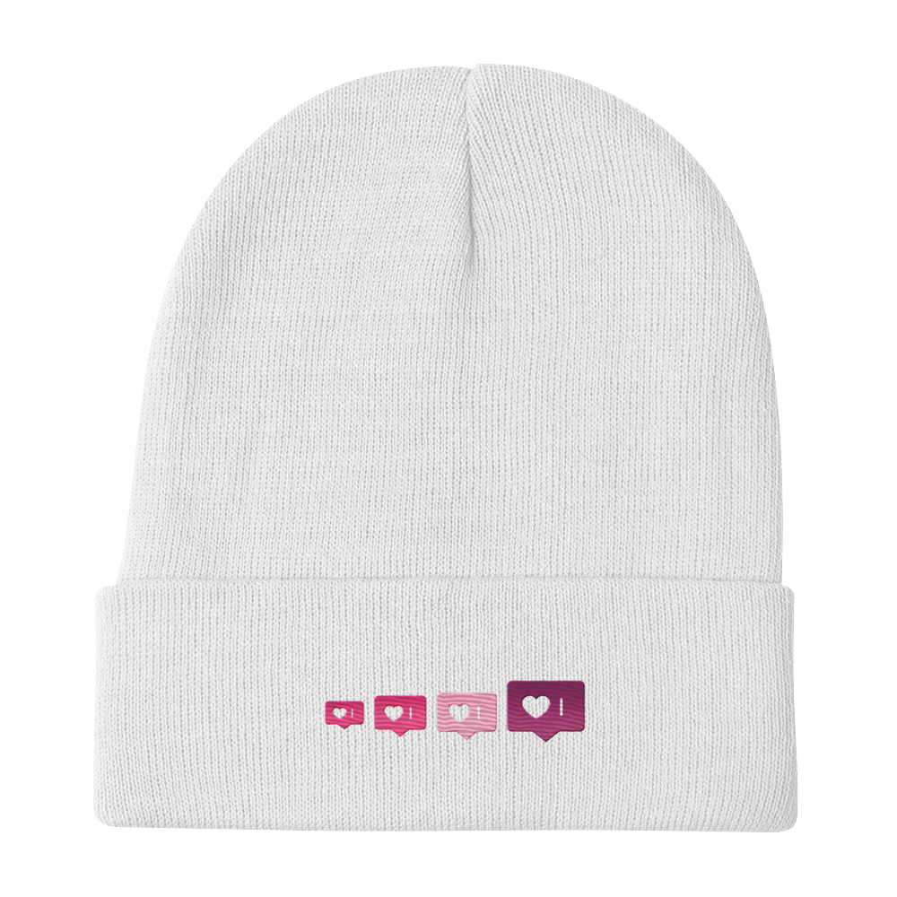 Heart React Beanie