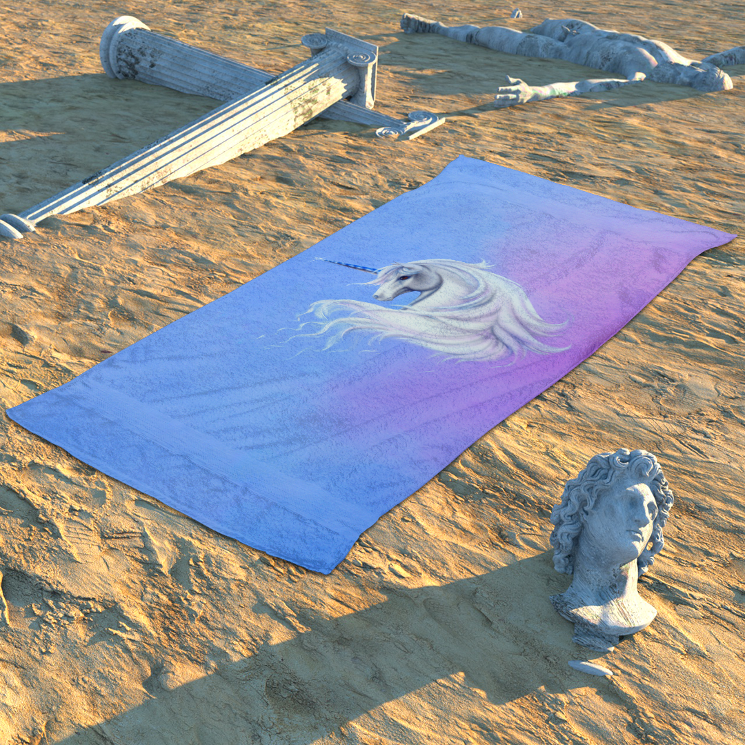 Lavender Mist Beach Towel