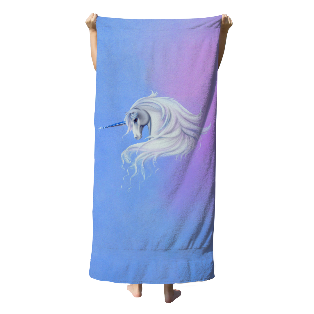 Lavender Mist Beach Towel