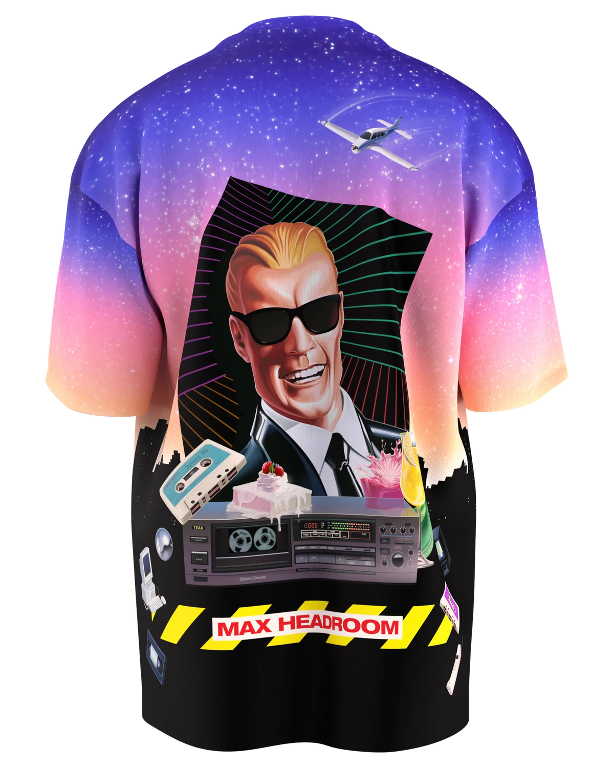 Max Headroom Tee, back