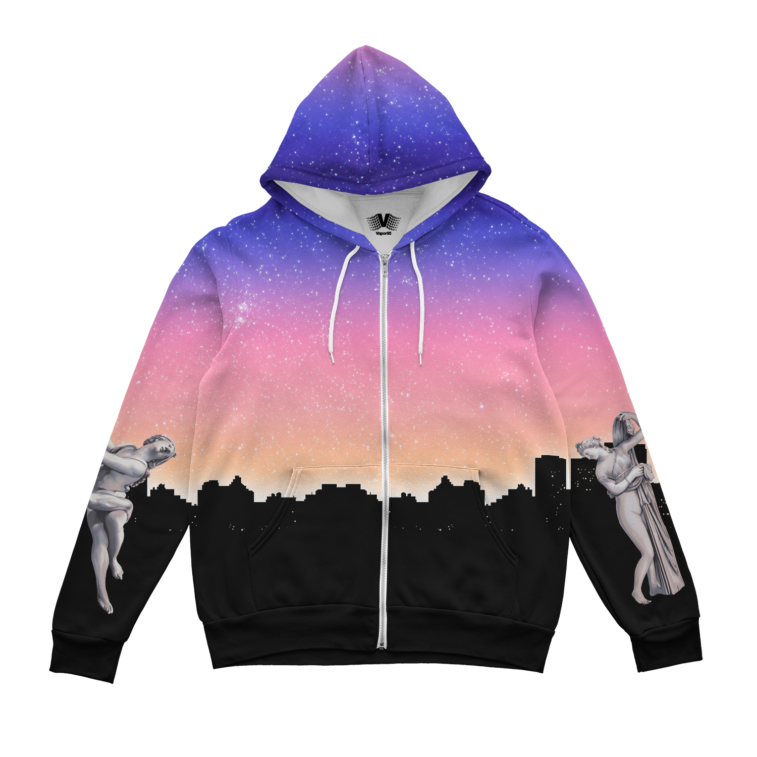 Max Headroom Zip Up Hoodie