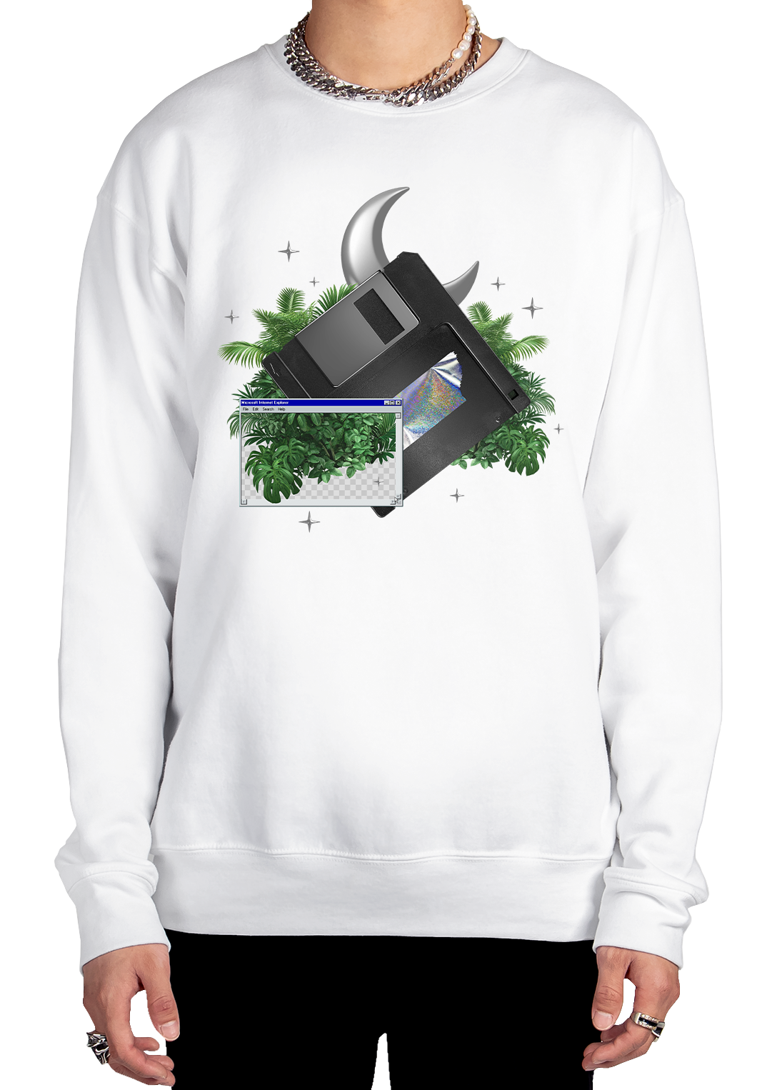 Metallic Relic Sweatshirt