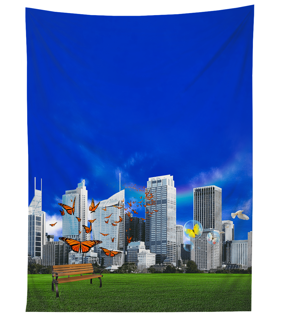Frutiger World Tapestry