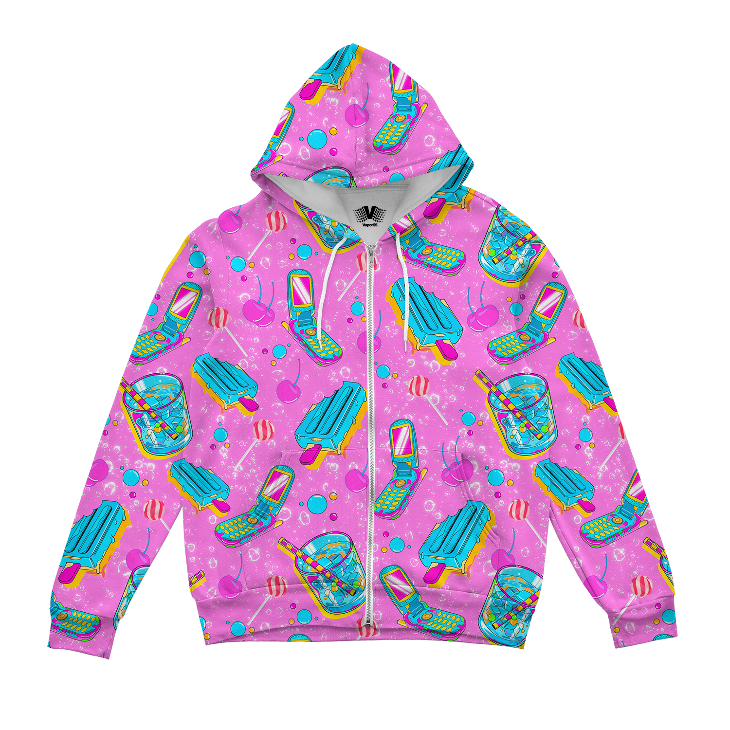 Ocean Drive Zip Up Hoodie