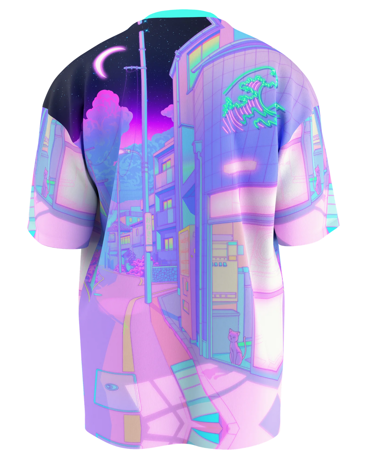 Pastel Drive Tee, back