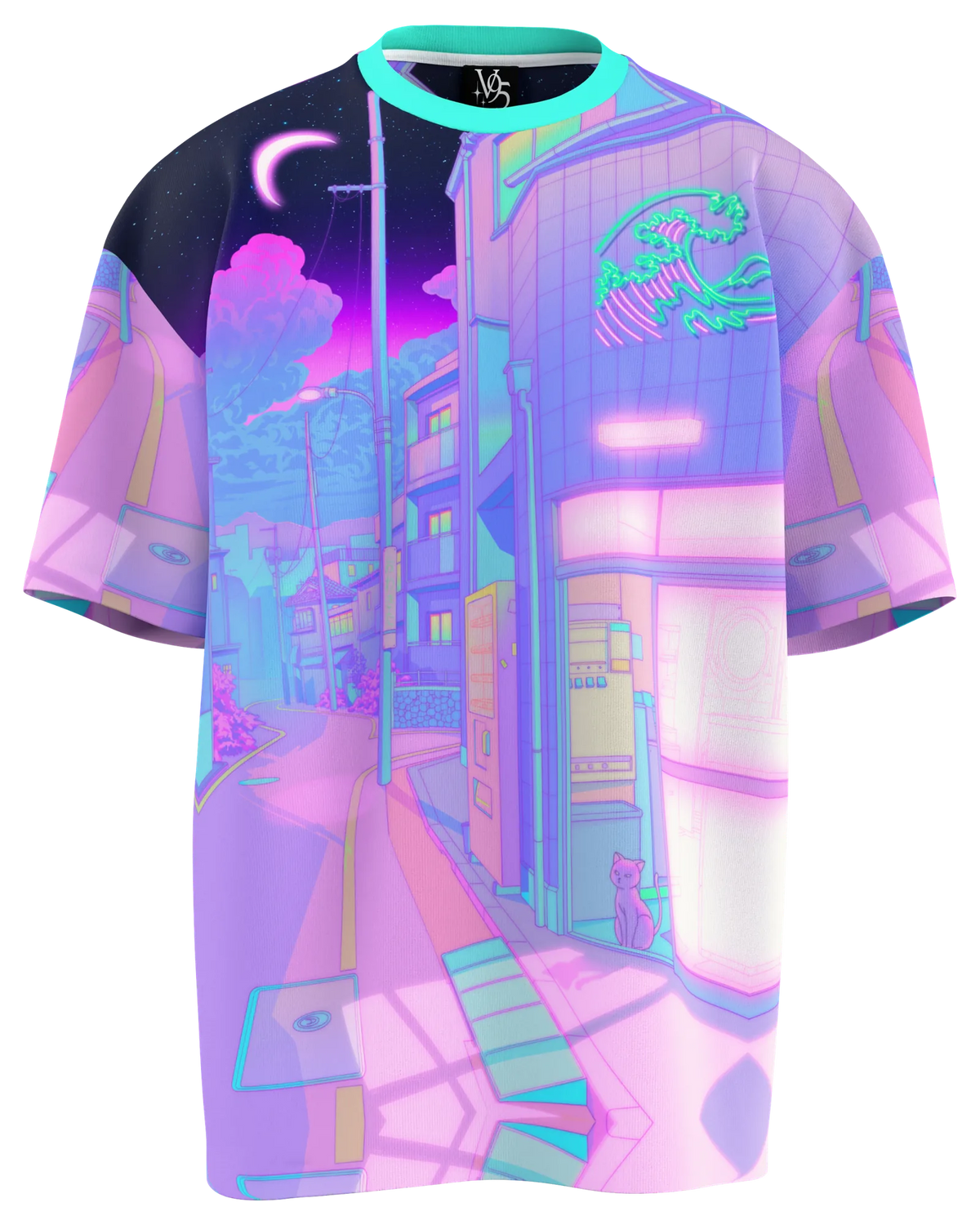 Pastel Drive Tee, front