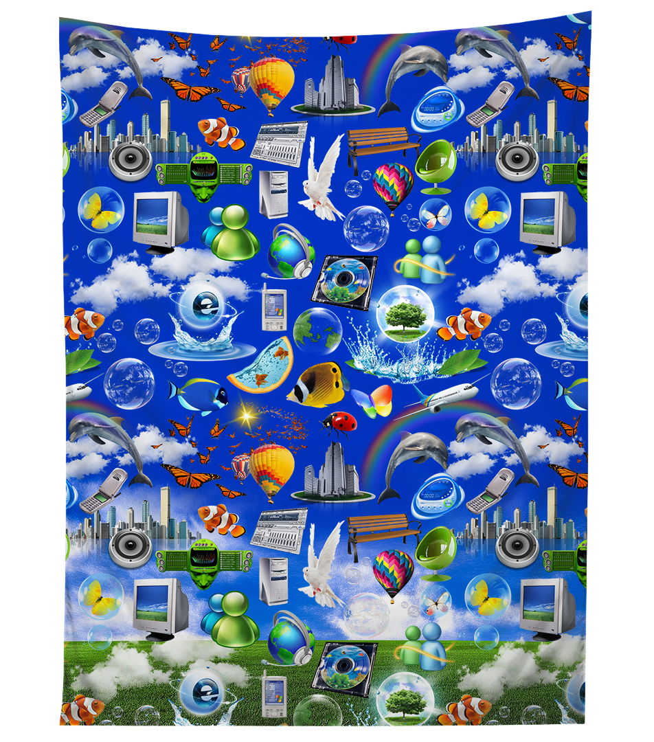 Frutiger Iconic Tapestry