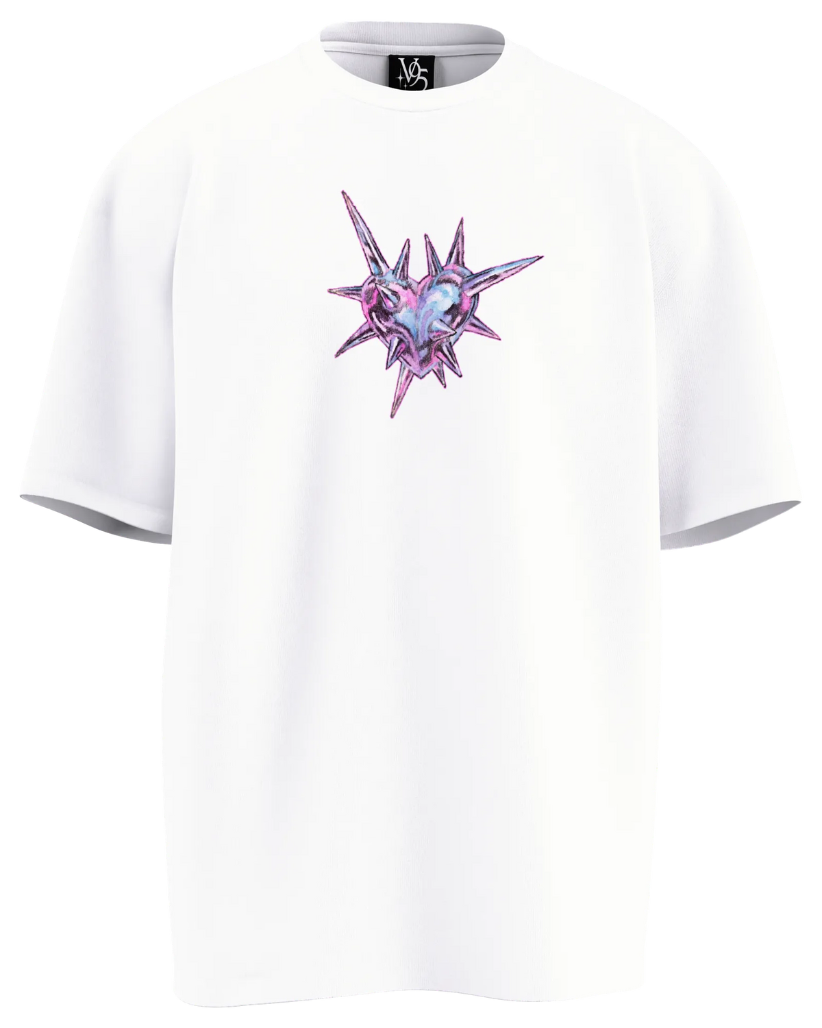 Pretty Guardian Tee, White, front