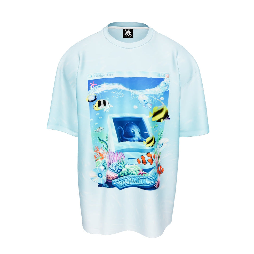 Aqua Terminal Tee, 3D