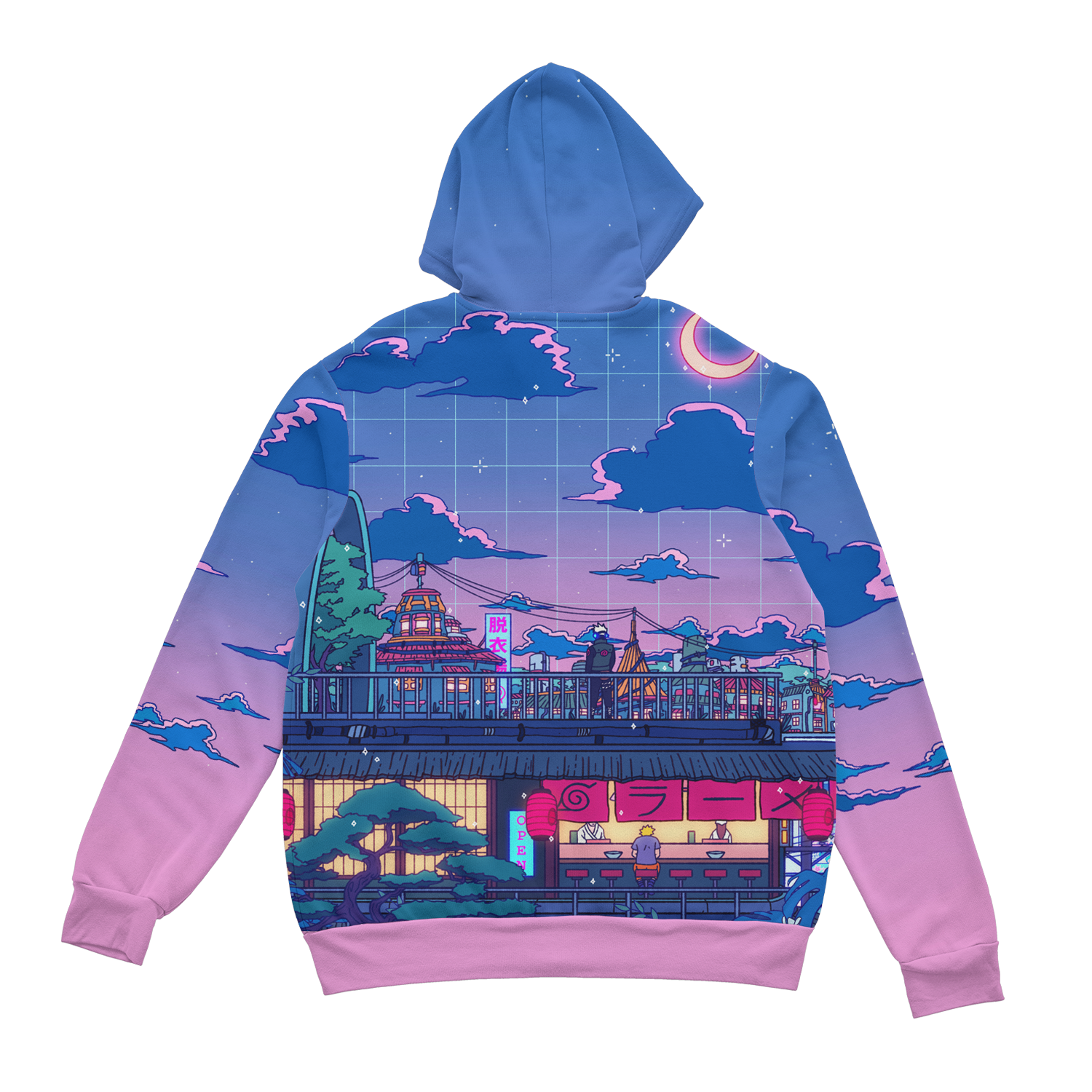 Ramen Village Zip Up Hoodie