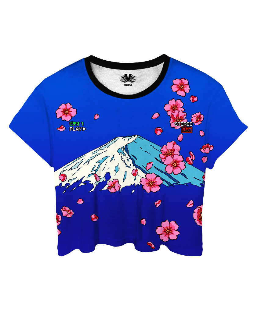 Videowaves Crop Top