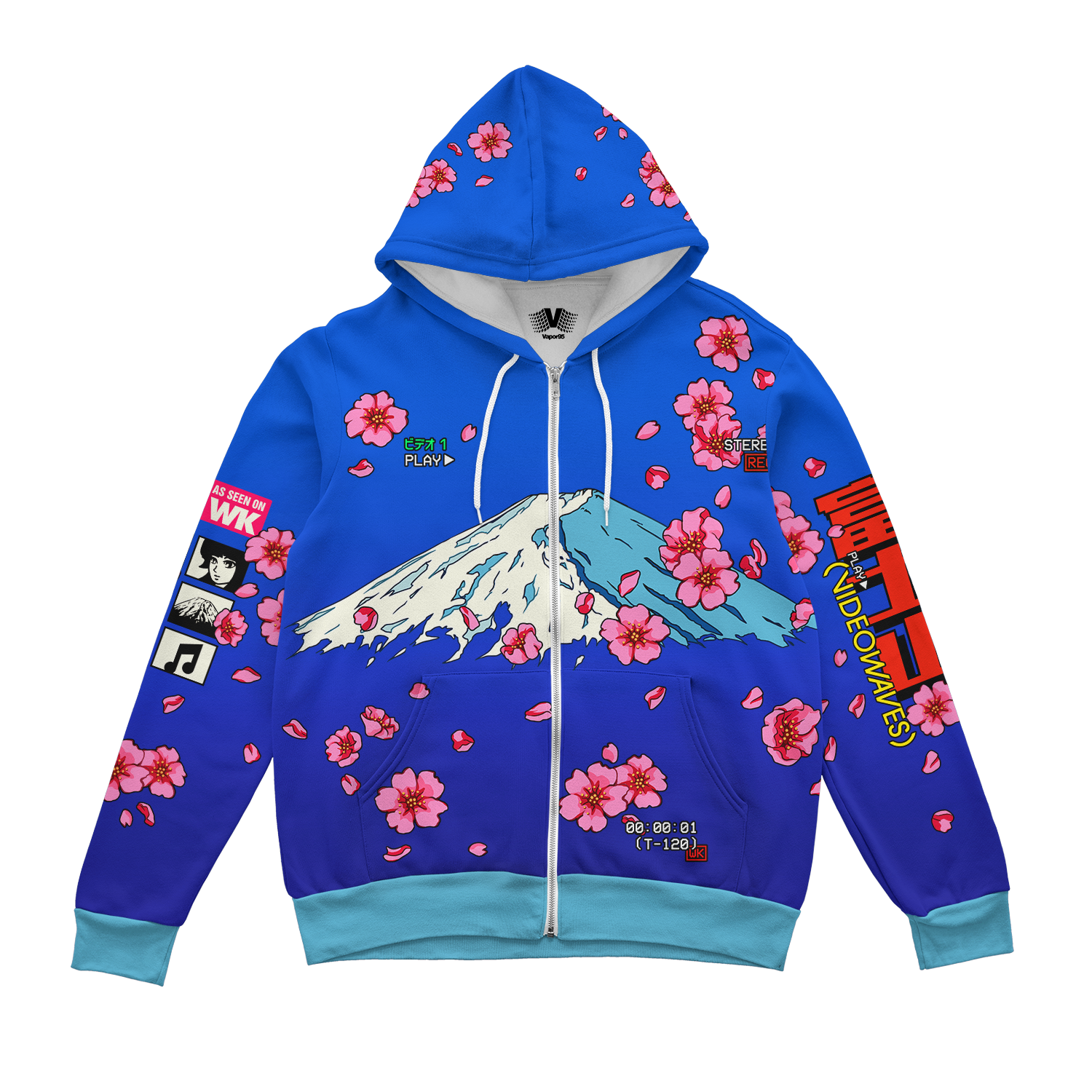 Videowaves Zip Up Hoodie