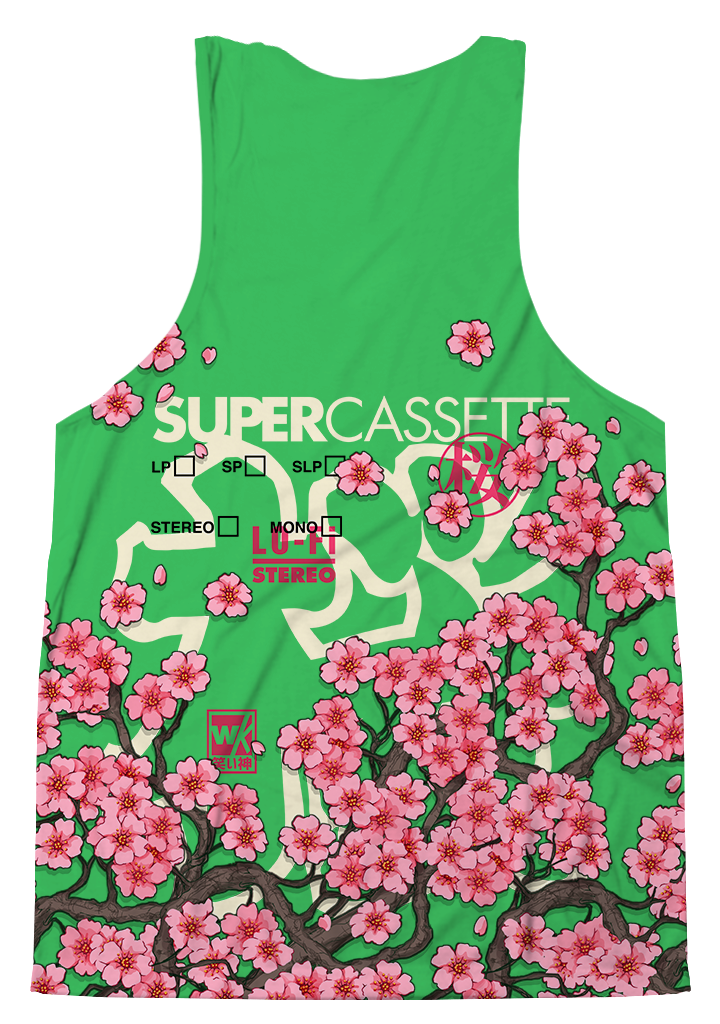 Sakura Supercassette Tank Top