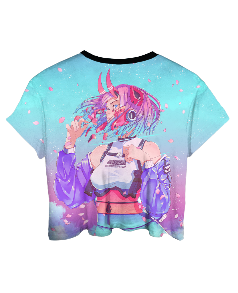 Sakura Oni Crop Top