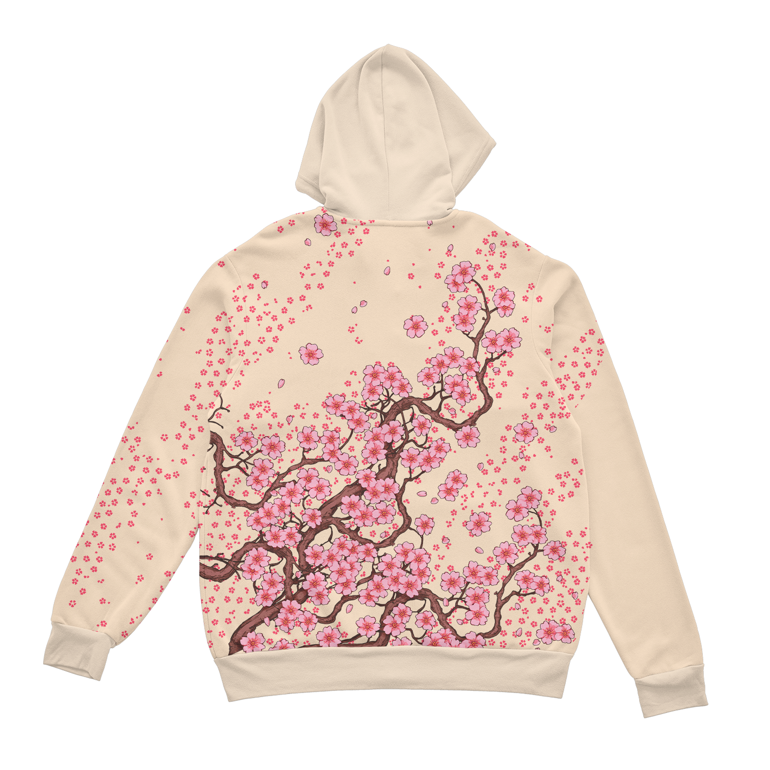 Blossomwave Zip Up Hoodie