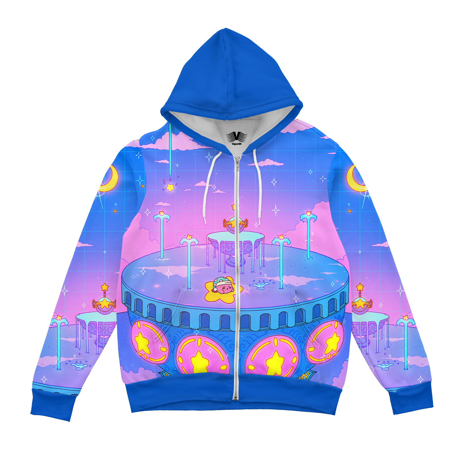 Secret Fountain Zip Up Hoodie