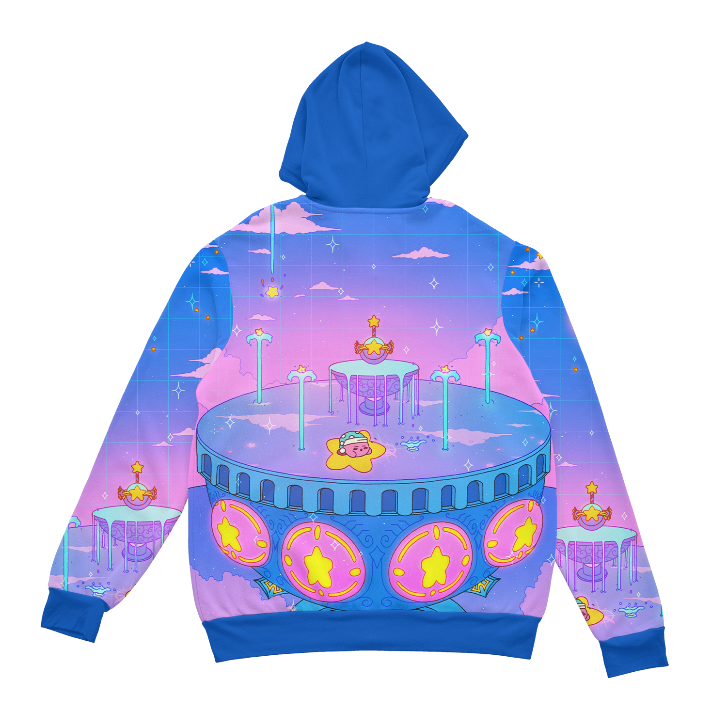 Secret Fountain Zip Up Hoodie