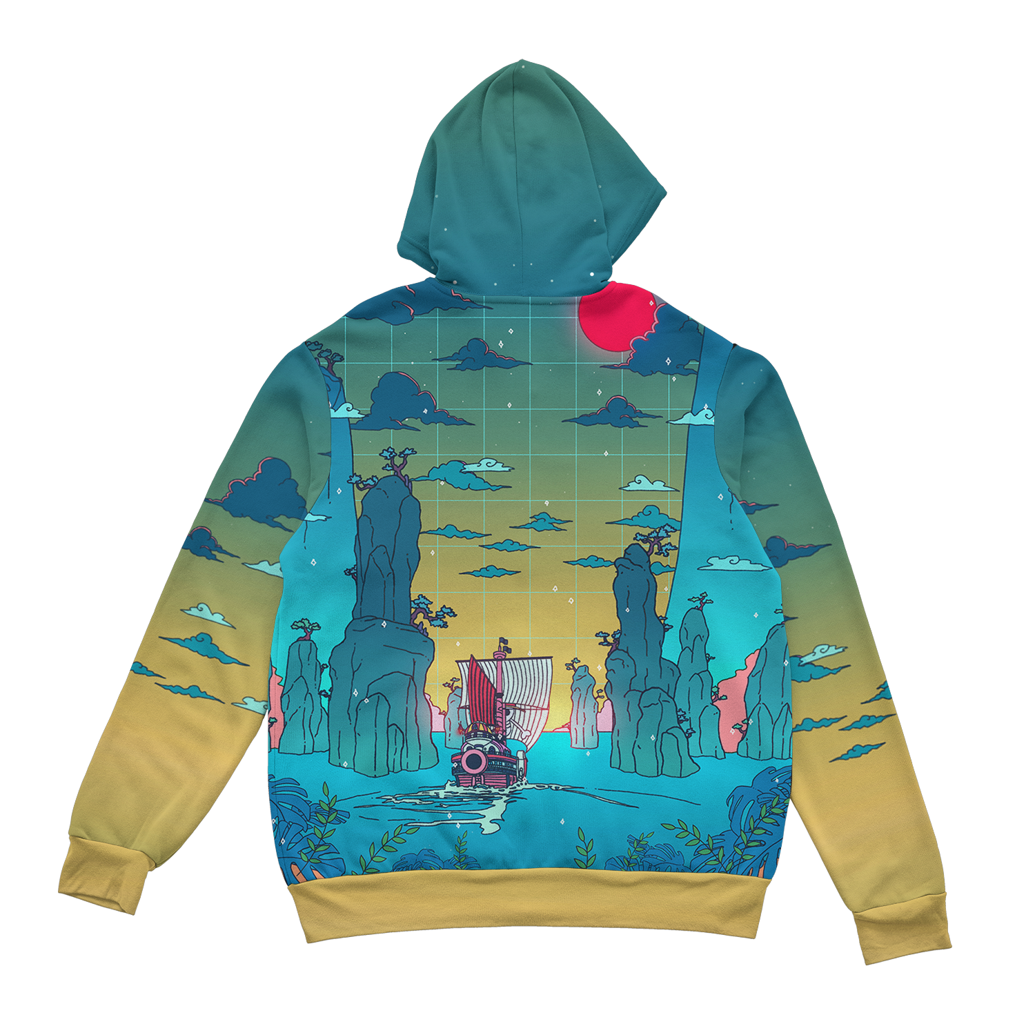 Set Sail Zip Up Hoodie