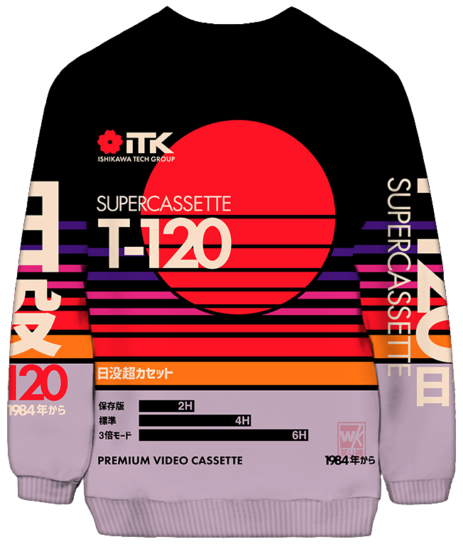 Sunset Supercassette Sweatshirt