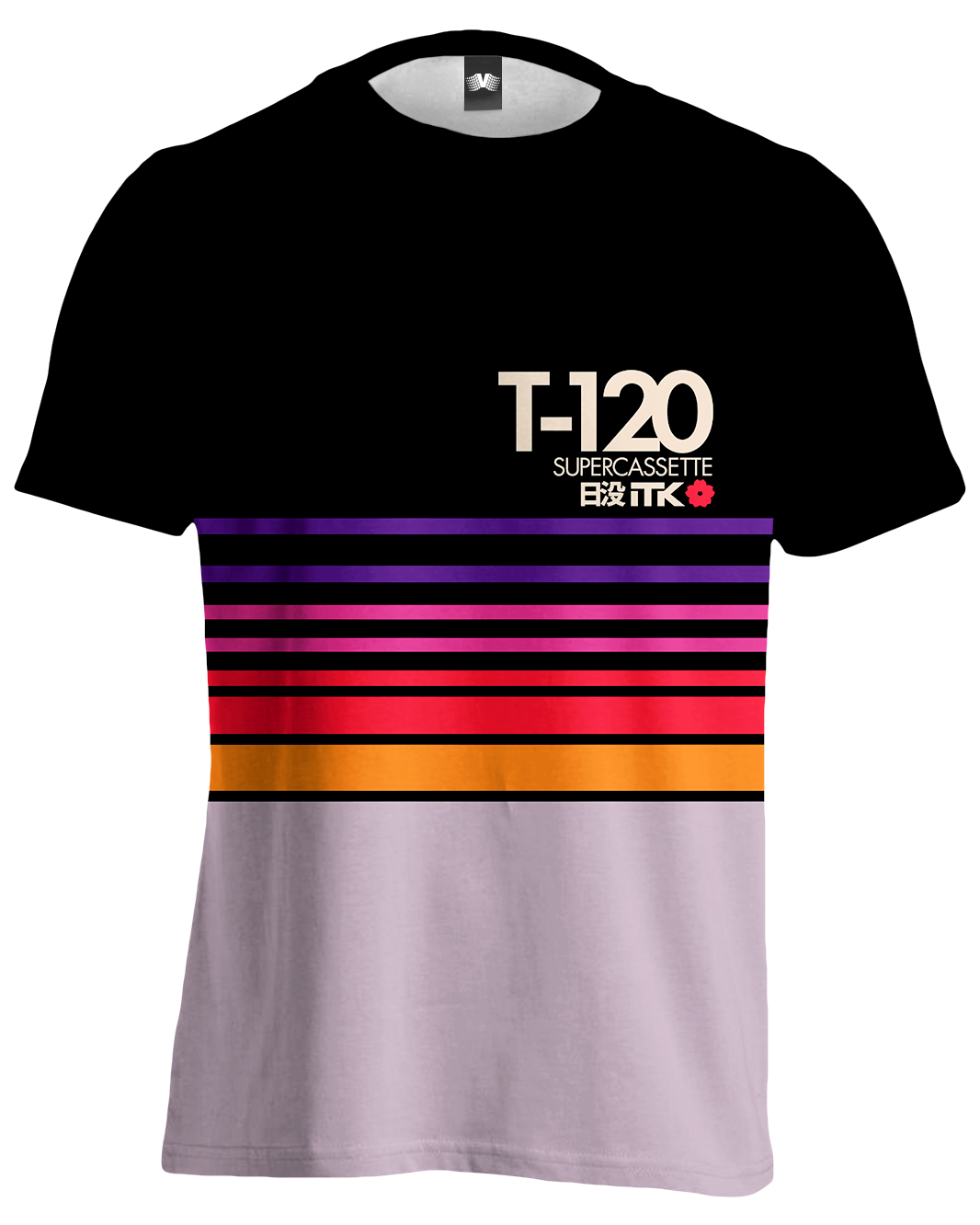 Sunset Supercassette Tee