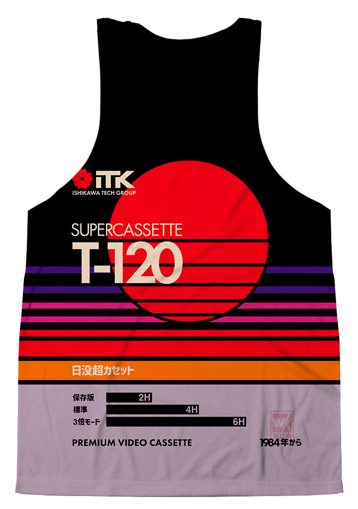 Sunset Supercassette Tank Top