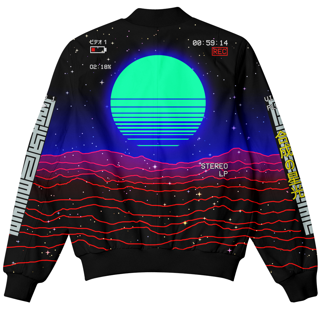 Synthetic Starlight Bomber Jacket