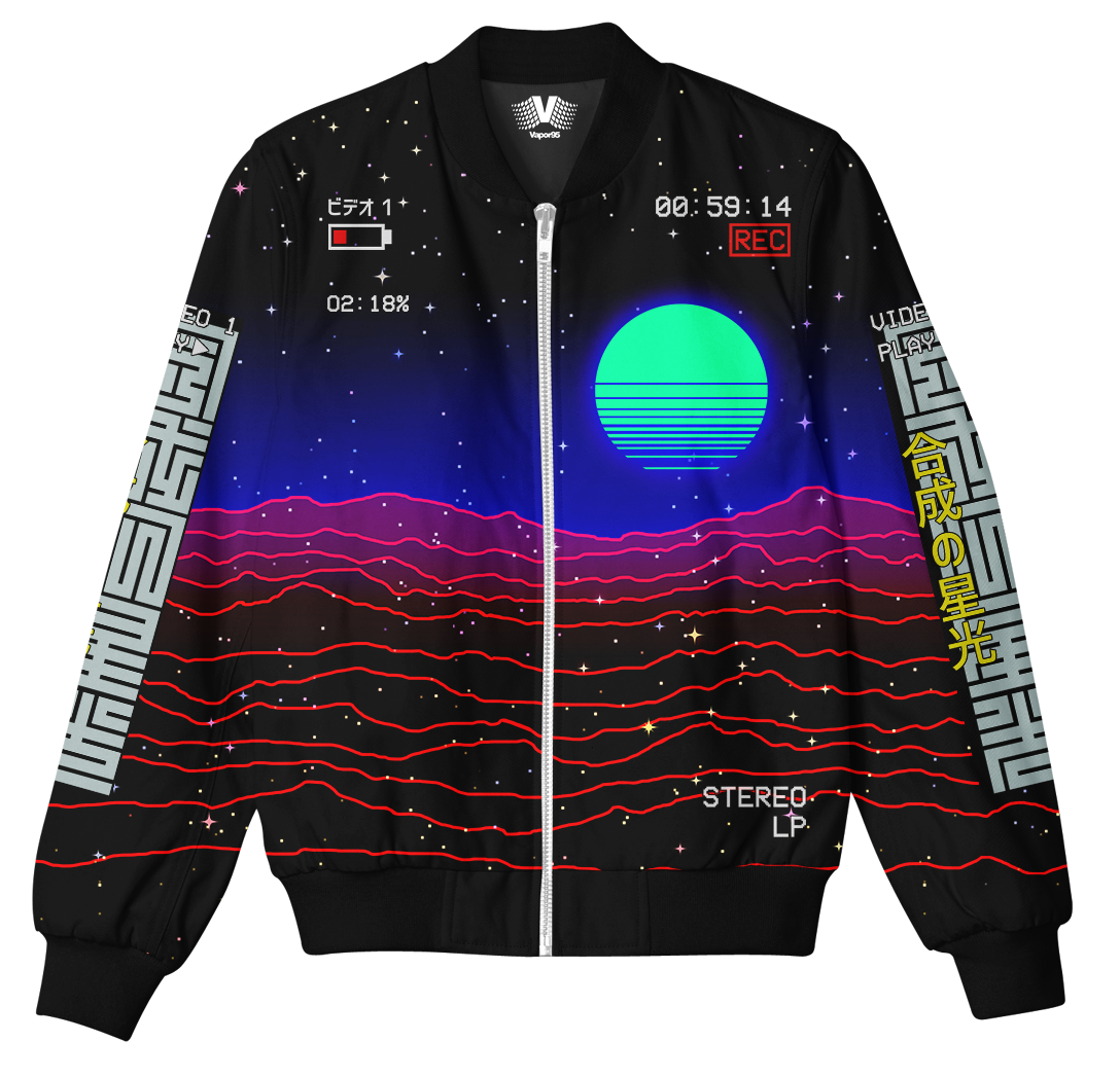 Synthetic Starlight Bomber Jacket