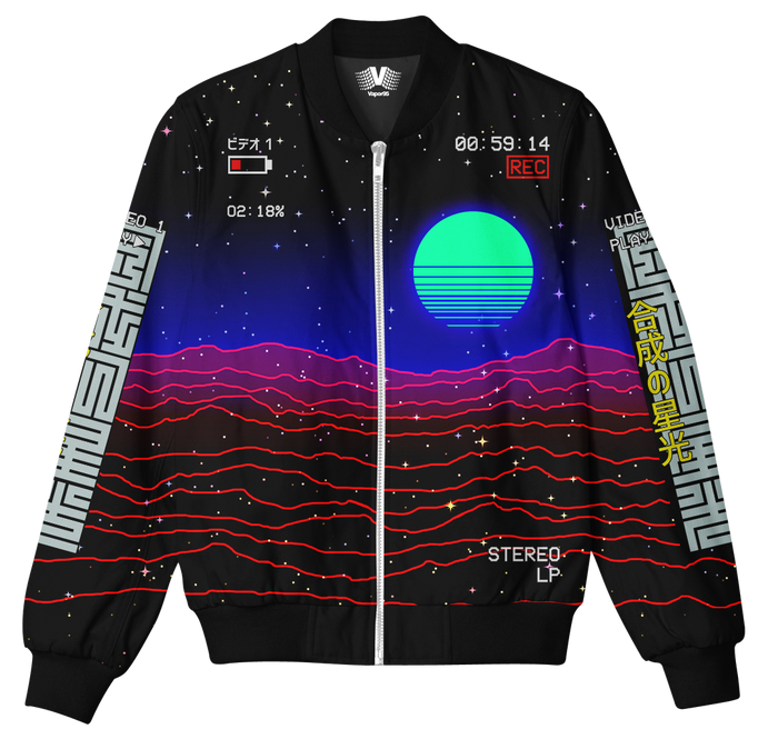 Synthetic Starlight Bomber Jacket