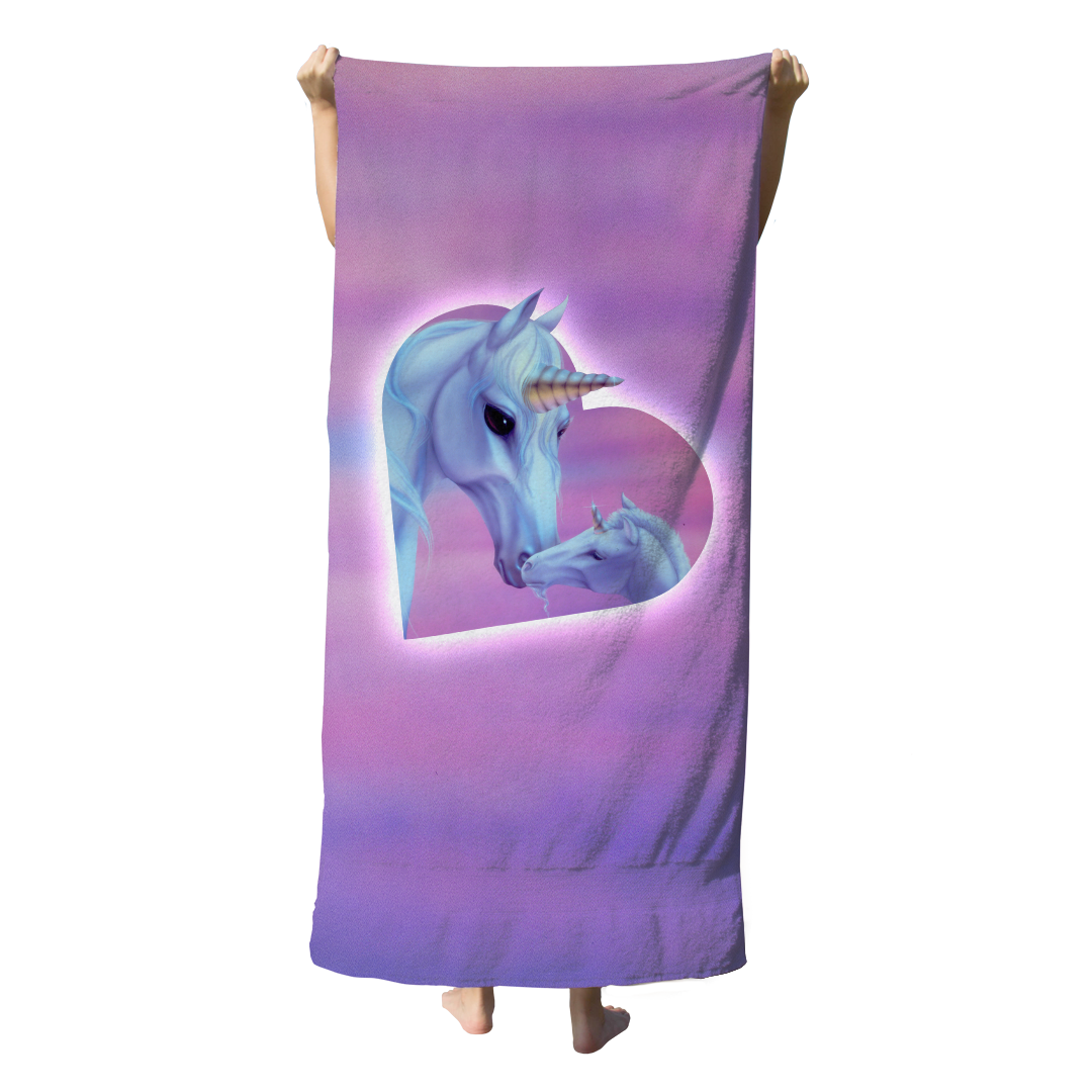 Tender Moment Beach Towel