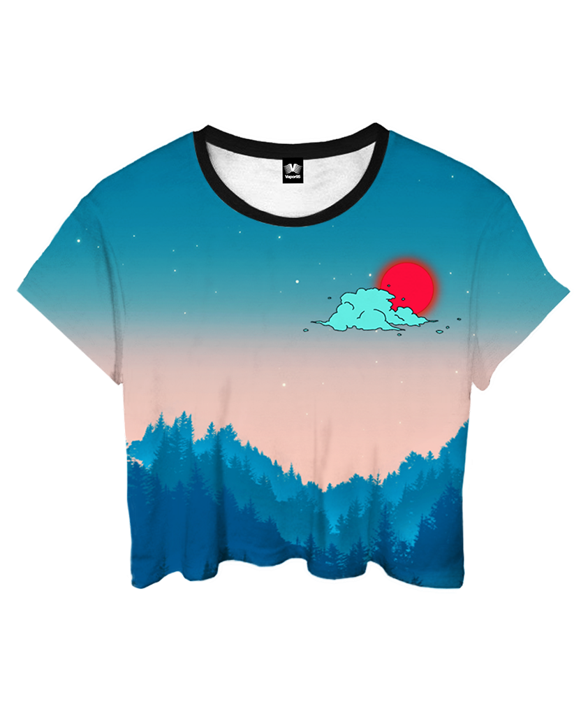 Together At Twilight Crop Top