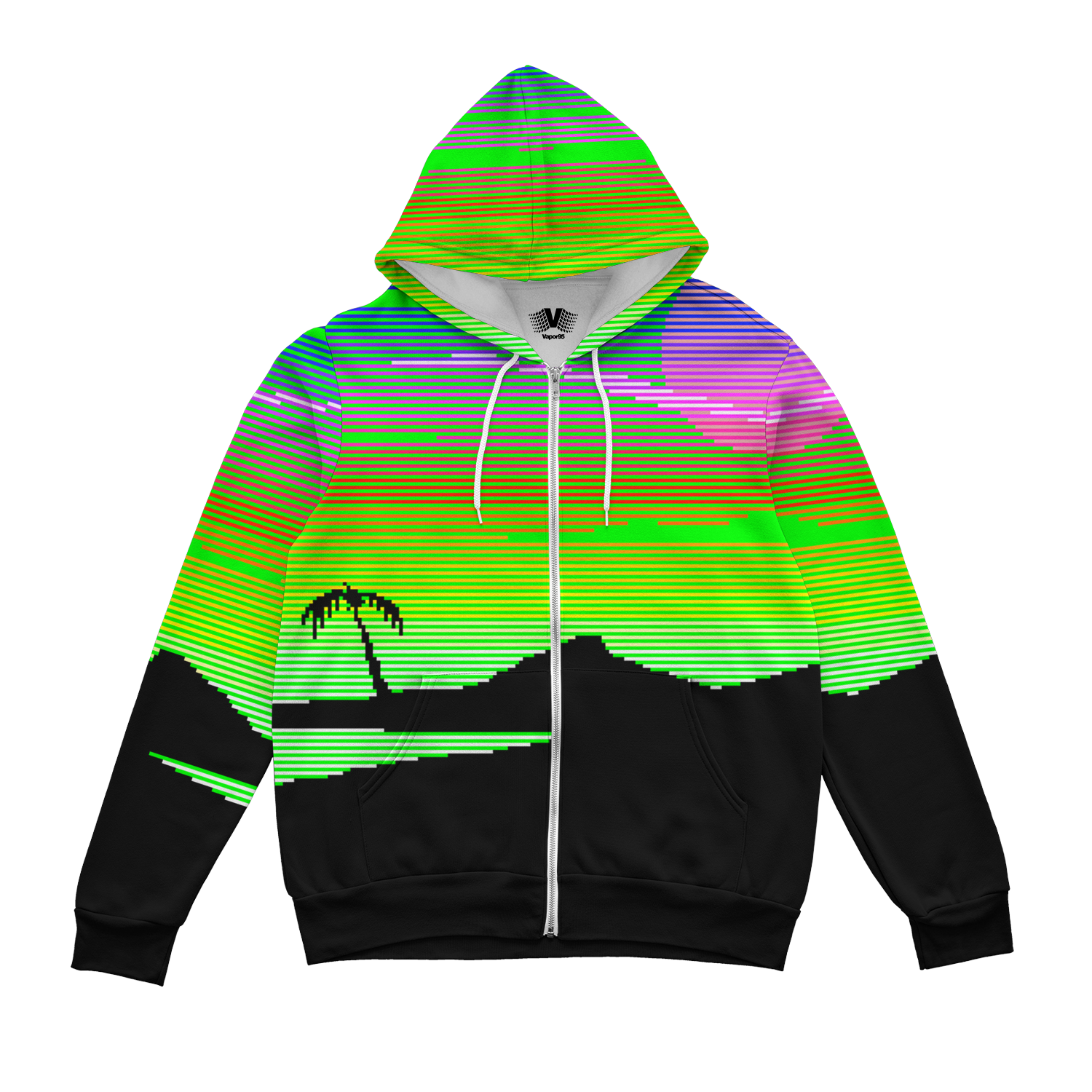 Tropicalia Zip Up Hoodie