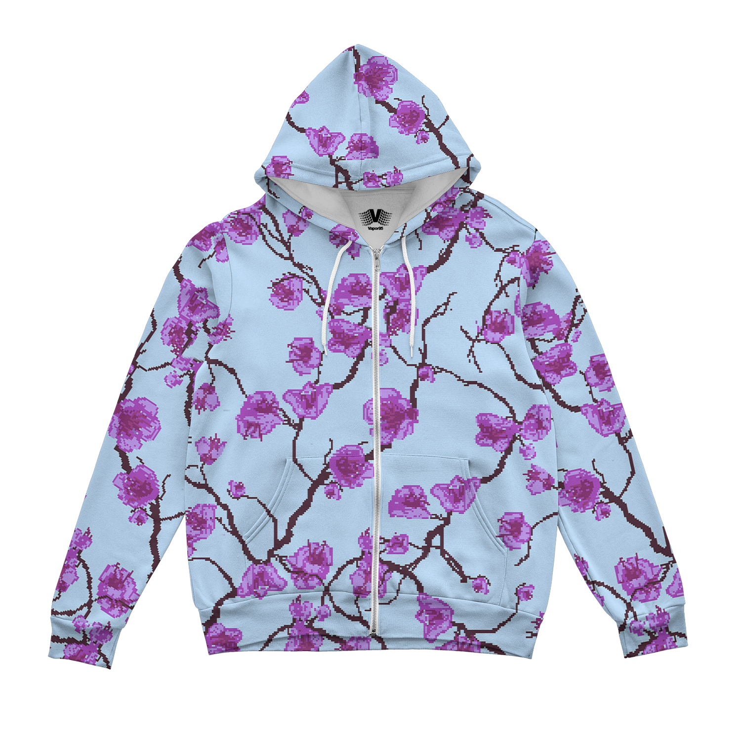 Ultra Violet Zip Up Hoodie