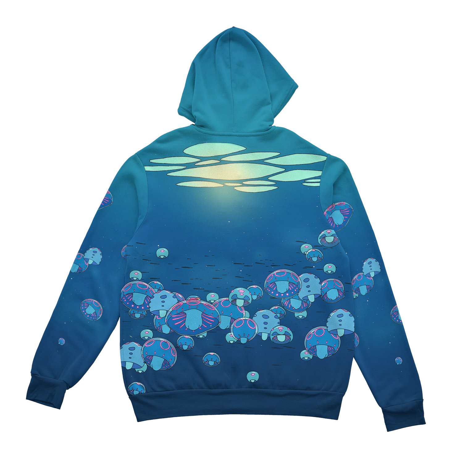 Under The Surface Zip Up Hoodie