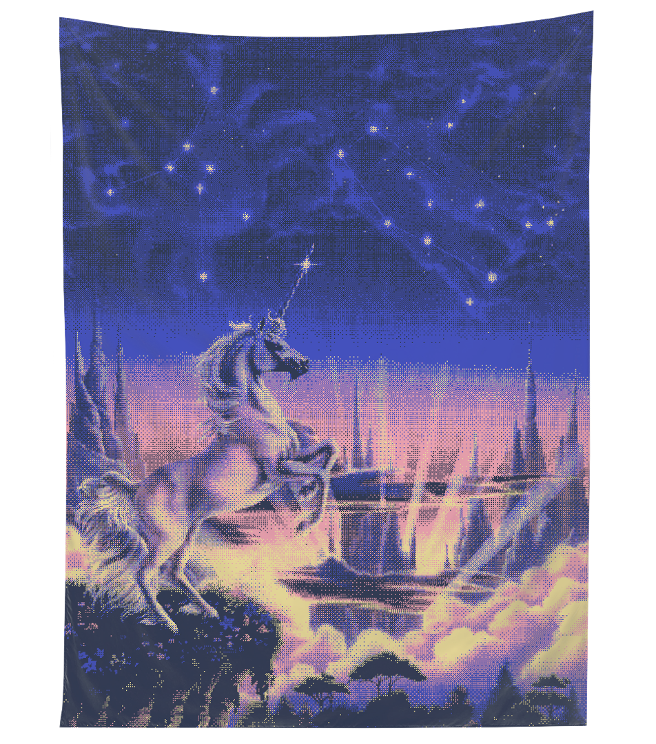 Unicorn's Edge Tapestry